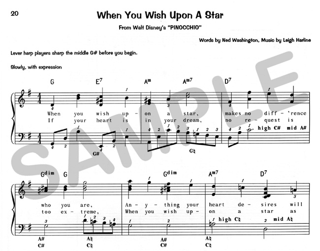 Pinocchio when you wish upon a star lyrics
