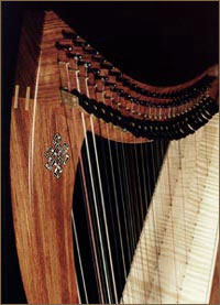 La harpe doublée ou Double-Strung Harp InlayKnotMed